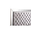 Home Square 3-Piece Set with Full Panel Bed 5-Drawer Chest and Nightstand