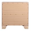 Home Square 2-Piece Set with 5-Drawer Chest & 2-Drawer Nightstand in Pearl