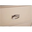 Home Square 2-Piece Set with 5-Drawer Chest & 2-Drawer Nightstand in Pearl
