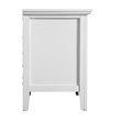 Home Square 3-Piece Set with Full Panel Bed 8-Drawer Dresser 3-Drawer Nightstand
