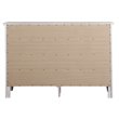 Home Square 3-Piece Set with Full Panel Bed 8-Drawer Dresser 3-Drawer Nightstand