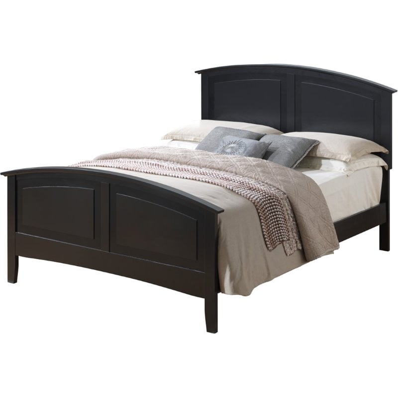 Home Square 3-Piece Set with Full Bed 5-Drawer Chest and 3-Drawer Nightstand
