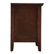 Home Square 3-Piece Set with Queen Bed 5-Drawer Chest & 3-Drawer Nightstand