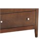 Home Square 3-Piece Set with Full Bed 8-Drawer Dresser & 3-Drawer Nightstand