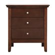 Home Square 3-Piece Set with Full Bed 5-Drawer Chest & 3-Drawer Nightstand