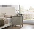 Home Square 2-Piece Set with 5-Drawer Chest & 3-Drawer Nightstand in Champagne