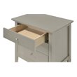 Home Square 2-Piece Set with 5-Drawer Chest & 3-Drawer Nightstand in Champagne