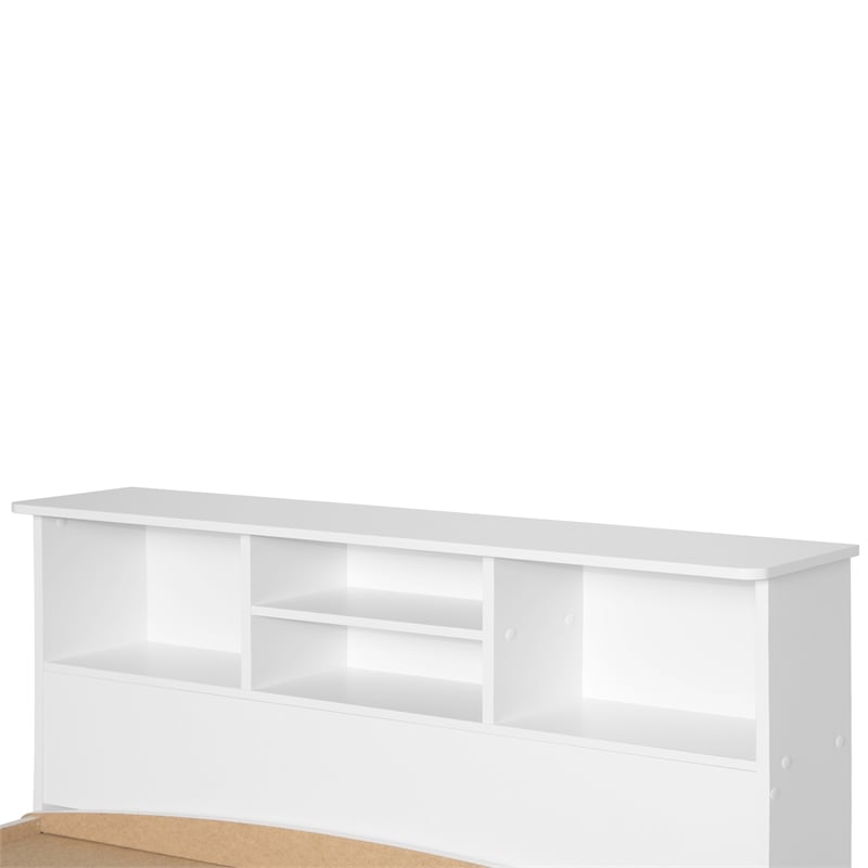 Home Square 2-Piece Set with Full Captains Bed and Dresser with Lock