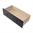 Home Square 2-Piece Set with 5-Drawer Chest Dresser and 2-Drawer Nightstand