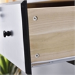 Home Square 2-Piece Set with 5-Drawer Chest Dresser and 2-Drawer Nightstand