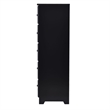 Home Square 3-Piece Set with Queen Bed 5-Drawer Chest Dresser Nightstand