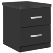 Home Square 3-Piece Set with Queen Bed 5-Drawer Chest Dresser Nightstand