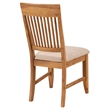 Home Square 7 Piece Dining Set with Extendable Dining Table and 6 Chairs in Oak