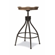 Home Square Furniture Adjustable Swivel Backless Stool- Set of 3