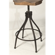Home Square Furniture Adjustable Swivel Backless Stool- Set of 3