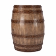 Home Square Round Barrel Table in Praline - Set of 2