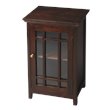 Home Square End Table in Transitional - Set of 2