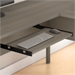 Home Square 2-Piece Set with 60W L Shaped Desk & 2-Drawer File Cabinet