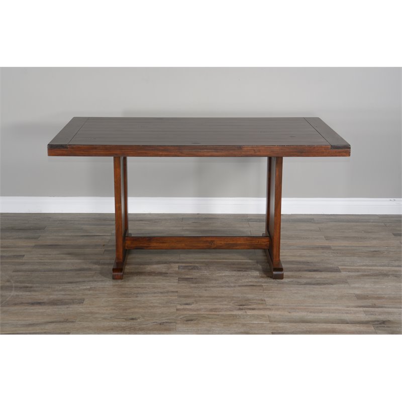 Home Square 4-Piece Set with Side Bench 60