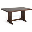 Home Square 4-Piece Set with Side Bench 60