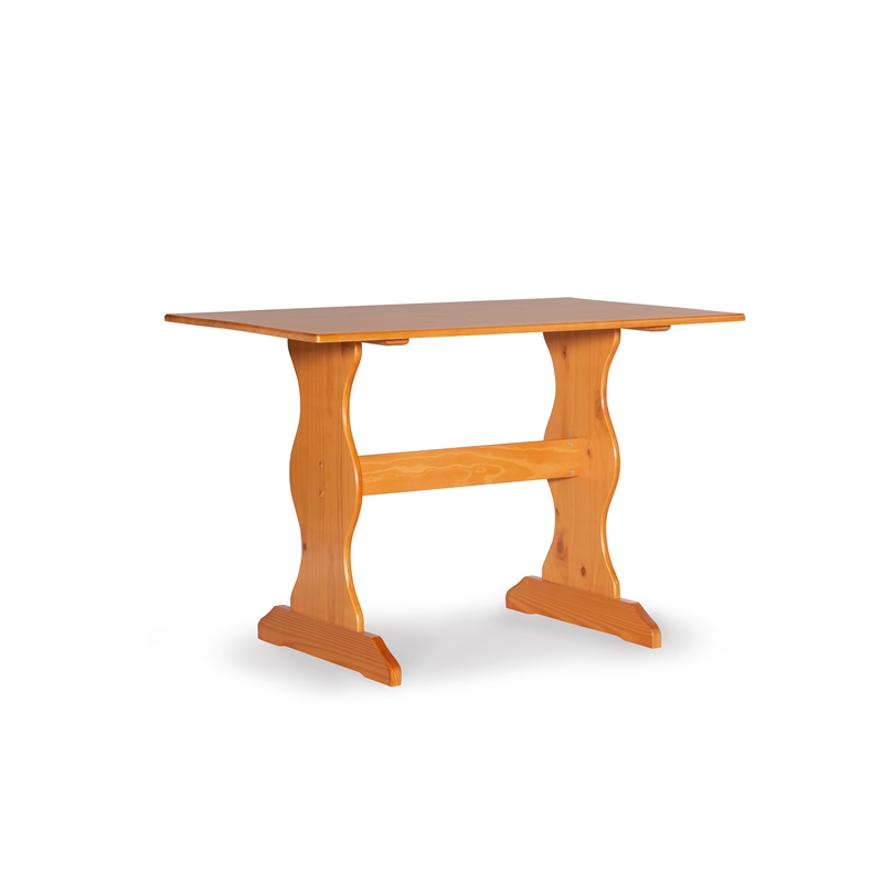 Home Square Furniture 2-Piece Set with Dining Table & Corner Unit in Natural