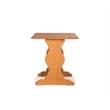 Home Square Furniture 2-Piece Set with Dining Table & Corner Unit in Natural