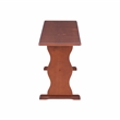 Home Square Furniture 2-Piece Set with Dining Table & Bench in Walnut