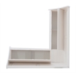 Home Square Furniture 2-Piece Set with Corner Breakfast Nook & Dining Table