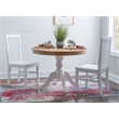 Home Square Furniture 2-Piece Set with Corner Breakfast Nook & Dining Table