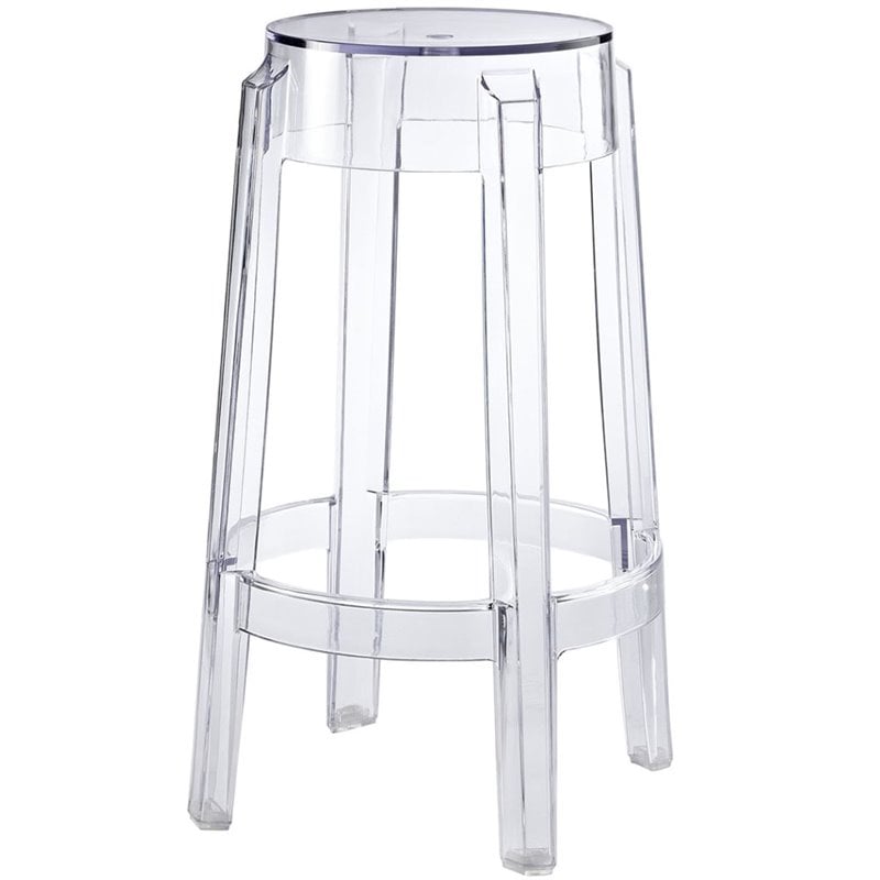 Home Square 3 Piece Transparent Polycarbonate 26.5