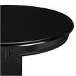 Home Square 3-Piece Set with Pub Table & 2 Counter Stools in Black