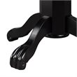 Home Square 3-Piece Set with Pub Table & 2 Counter Stools in Black