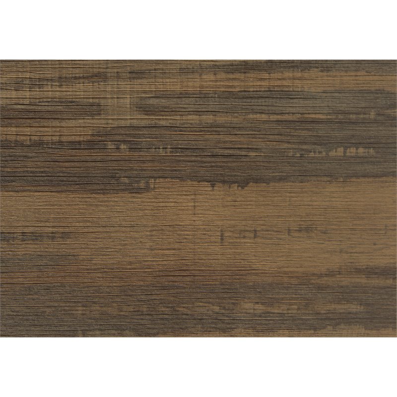 Home Square Reclaimed Look End Table in Brown and Black - Set of 2