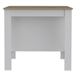 Home Square 2-Piece Set with Storage Pantry Cabinet and Kitchen Island