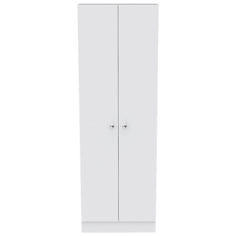 Home Square 2-Piece Set with Storage Pantry Cabinet and Kitchen Island