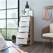 Home Square 2-Piece Set with 5 Drawer Dresser & 2 Drawer Night Stand
