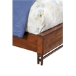 Home Square 2-Piece Set with Trig Queen Panel Bed & 5 Drawer Chest