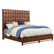 Home Square 2-Piece Set with Trig Queen Panel Bed & Nightstand