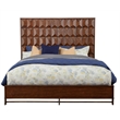 Home Square 2-Piece Set with Trig Queen Panel Bed & Nightstand