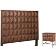 Home Square 2-Piece Set with Trig Standard King Headboard & 2 Drawer Nightstand