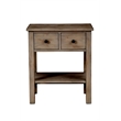 Home Square 2-Piece Set with Classic Queen Bed & 2 Drawer Nightstand