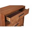 Home Square 2-Piece Set with Queen Platform Bed and 3 Drawer Small Chest