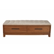Home Square 2-Piece Set with Standard King Platform Bed and Bench