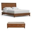 Home Square 2-Piece Set with Standard King Platform Bed and Bench