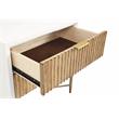 Home Square 3-Piece Set with Larsen 3 Drawer Chest & 5 Drawer Chest & Nightstand