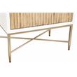 Home Square 2-Piece Set with 3 Drawer Chest & 2 Drawer Nightstand in White