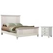 Home Square 2-Piece Set with Winchester Nightstand & Queen Panel Bed