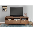 Home Square 2-Piece Set with Easton 3 Drawer Chest & TV Console in Sand