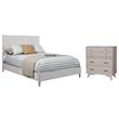 Home Square 2-Piece Set with Flynn Queen Panel Bed & Accent Chest