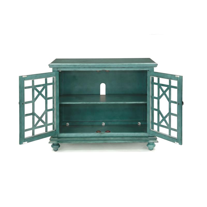 Home Square 2-Piece Set with Elegant Chairside Table & Jules 38